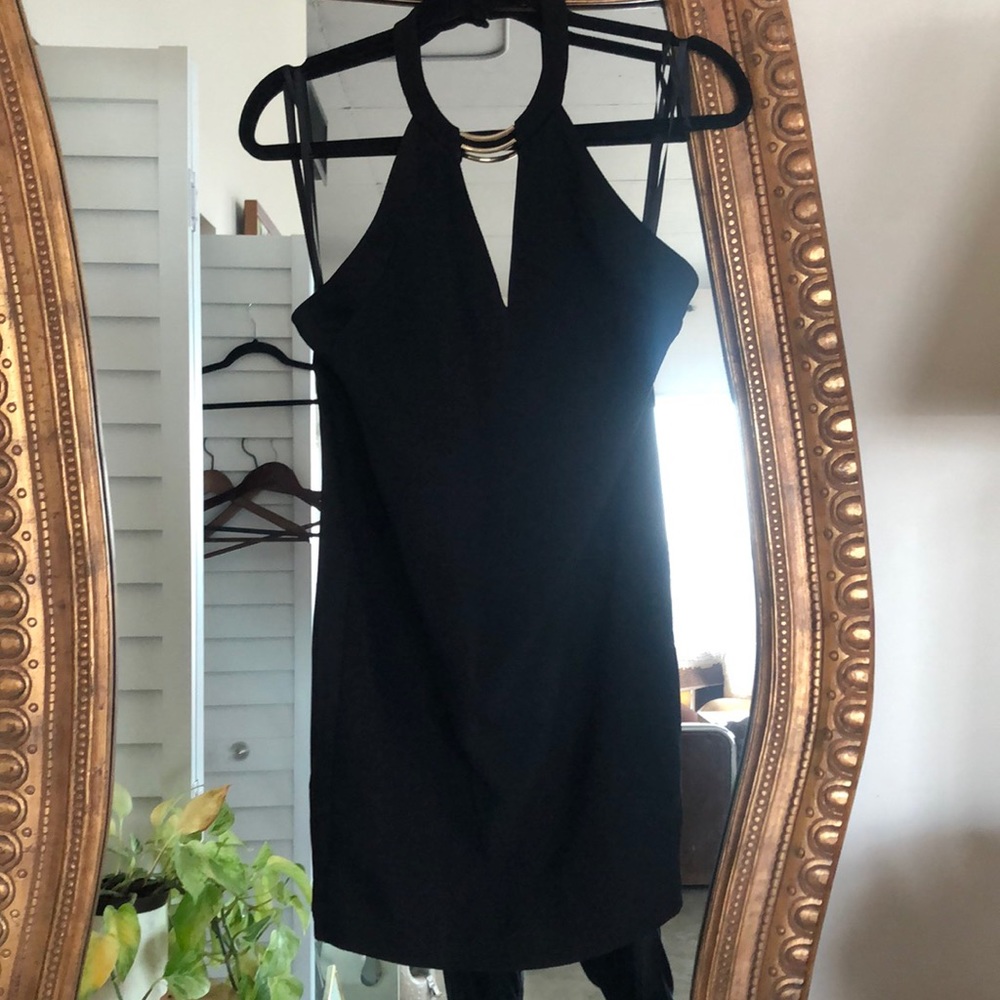 Classy and sexy Open Back Mini Dress BCBG
